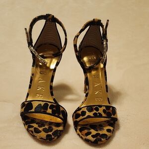 Ted Baker Leapord Woth Rhineston Buckle